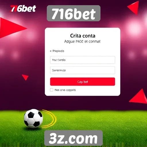 Como criar uma conta na 716bet com segurança